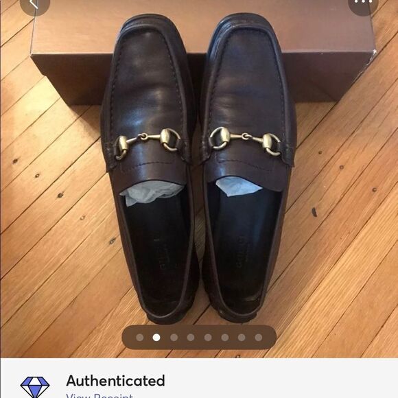 EUC Gucci horsebit loafers size 8.5 with box - Picture 9 of 10